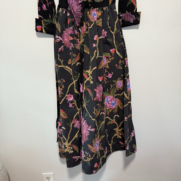 Diane von Furstenberg NWT Ballerina‎ Wrap Dress in Serenissima Black Size XS - Picture 6 of 15